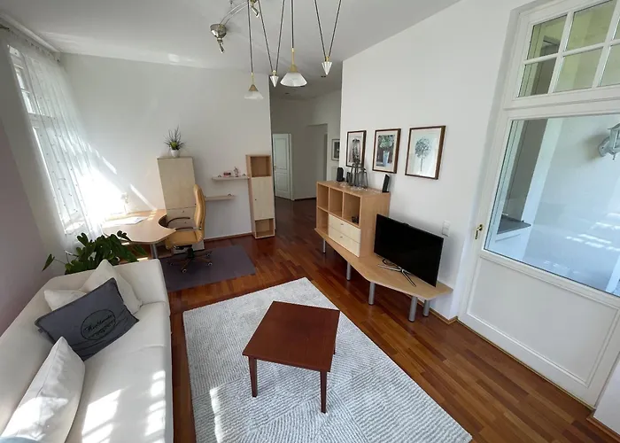 18 Boutique Mit Gartenblick Kostenfreies Parken Zoo Und Zentrum Fusslaeufig Appartement Leipzig